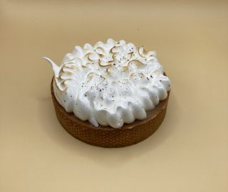 Tarte citron-basilic meringuée